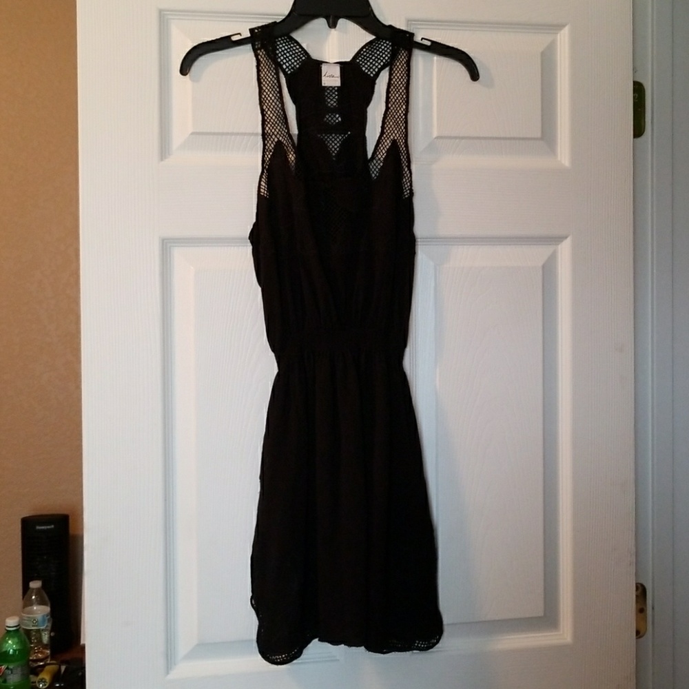Black sun dress